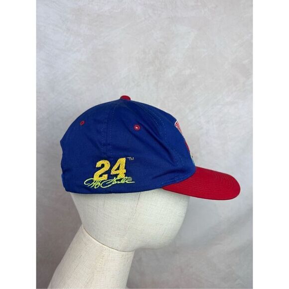 Vintage 1990s Jeff Gordon Nascar Hat Racing Ballcap SnapBack - Picture 2 of 9